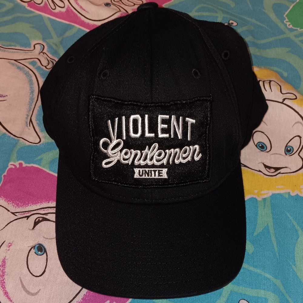 Violent Gentlemen Flex Fit Fitted Hat Baseball Cap Hockey